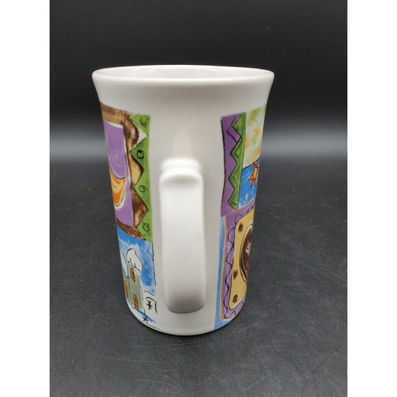 ROYAL NORFOLK CHRISTMAS MUG Various Scenes Xmas Coffee Cup Winter Colorful - Picture 4 of 12